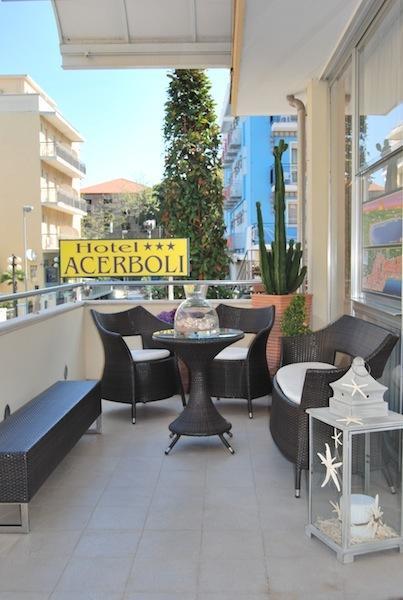 Hotel Acerboli Rímini Exterior foto